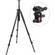 Oben AC-2320LA 3-Section Aluminum Lateral Tripod With BB-0 Ball Head Kit