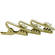 WindTech LAPEL MIC TIE CLIPS 1-2mm / TAN / 3-pk