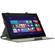 rooCASE Slim-Fit Vegan Leather Folio Case for the ASUS VivoTab RT TF600T Windows Tablet (Black)