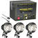 Novatron V600-D 600 W/S 3- Light Kit No Umbrellas, Stands or Case