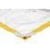 Matthews 8x8' Overhead Fabric - White Artificial Silk