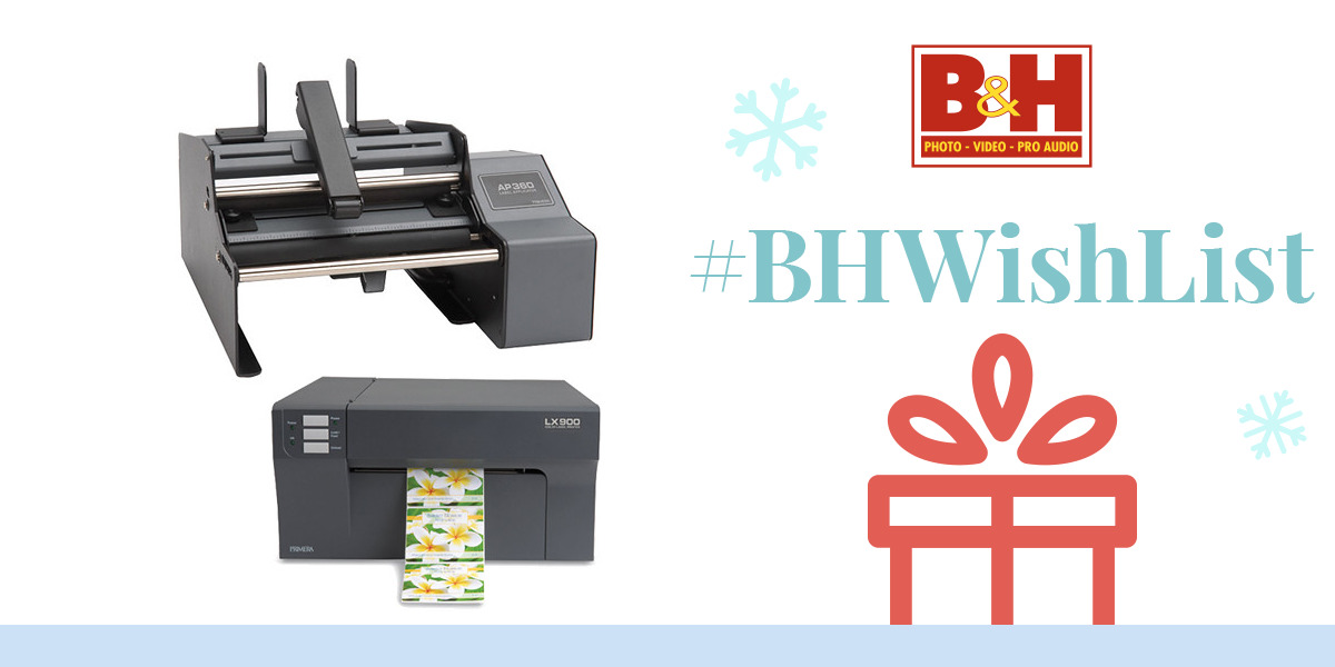 Primera LX900 Color Inkjet Label Printer and AP360 Applicator