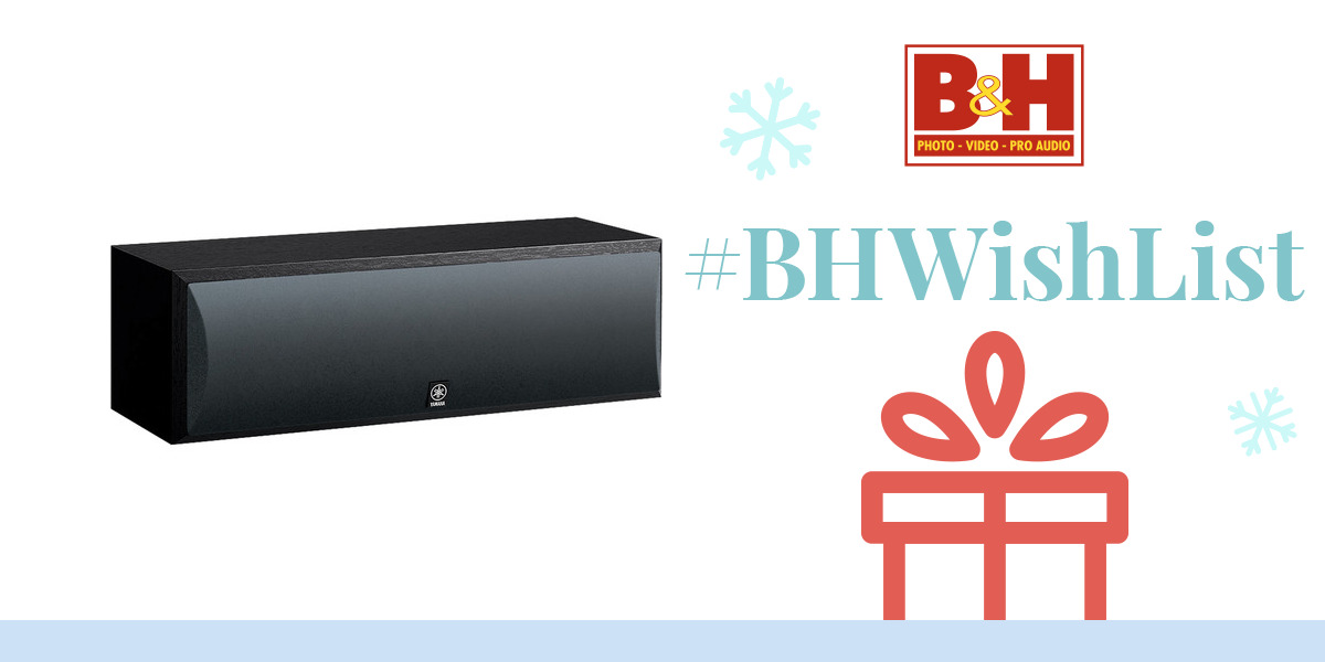 Yamaha NSC210 TwoWay Center Channel Speaker (Black) NSC210BL