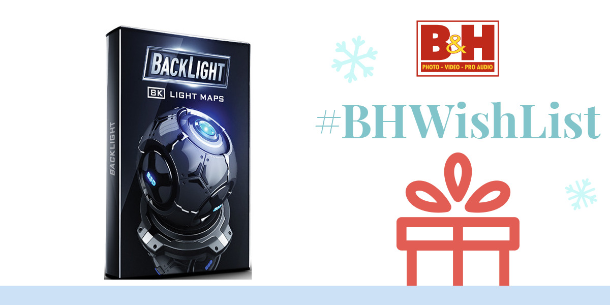 Video Copilot Backlight 8K Light Maps for Element 3D BLACKLLIGHT