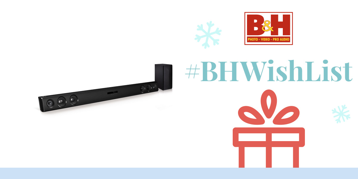 LG LAS454B 300W 2.1Channel Soundbar System LAS454B B&H Photo