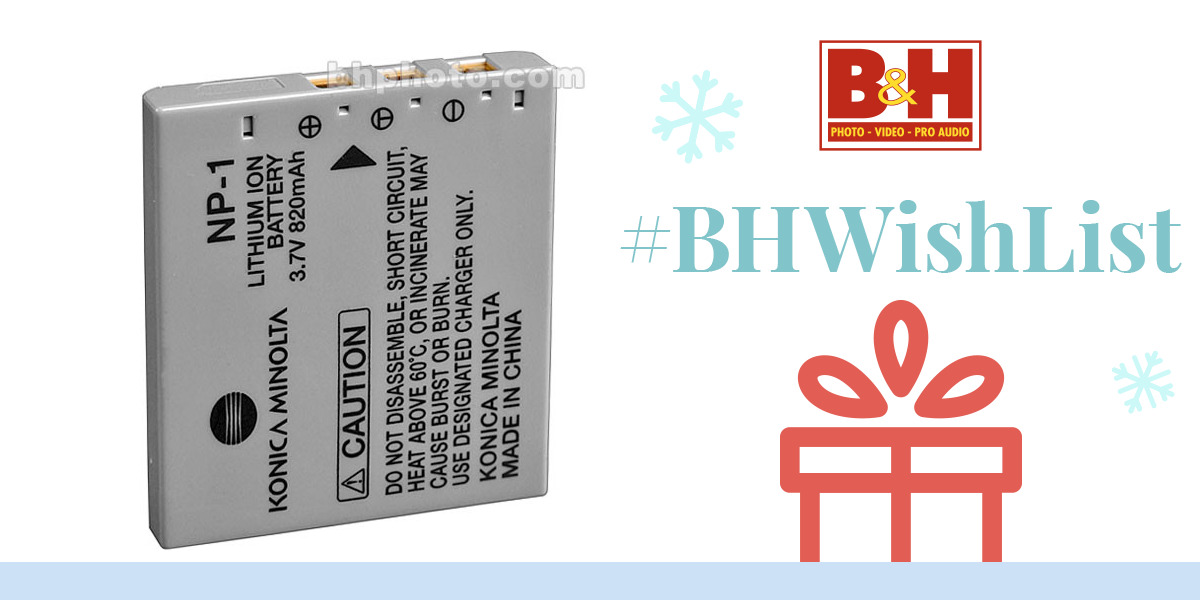 Konica Minolta NP1 LithiumIon Battery 8699342 B&H Photo Video