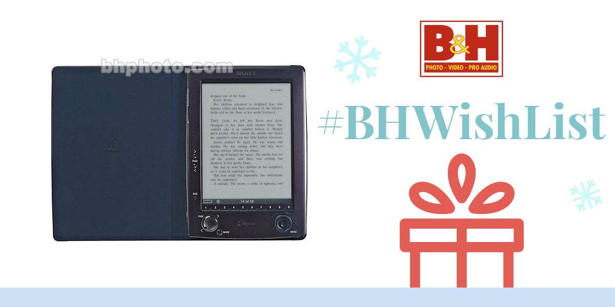 Sony PRS500 Portable Reader System PRS500U2 B&H Photo Video