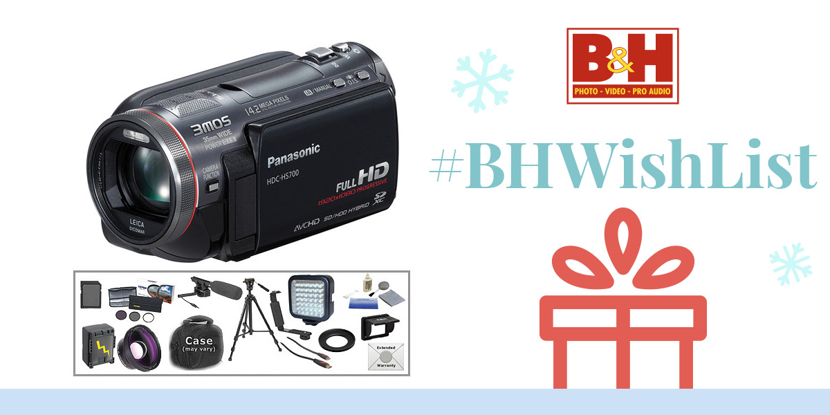 Panasonic HDC-HS700 High Definition Camcorder With Advanced B&H