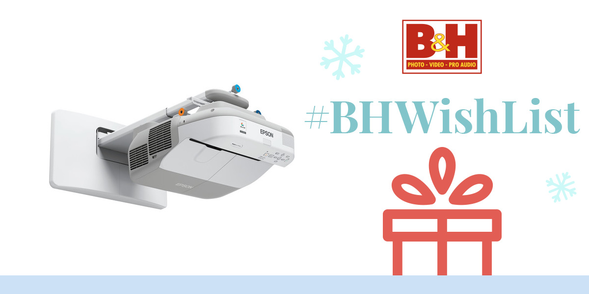 Epson BrightLink 475Wi Interactive 3LCD Projector V11H453520W