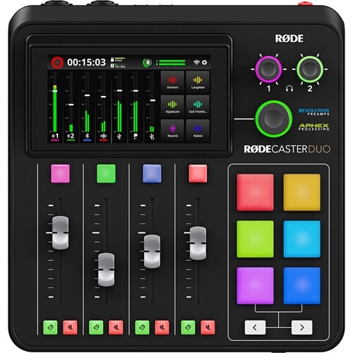 New Release: RODECaster Duo Integrated Audio Production Studio