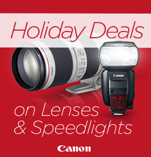 canon lenses and speedlights