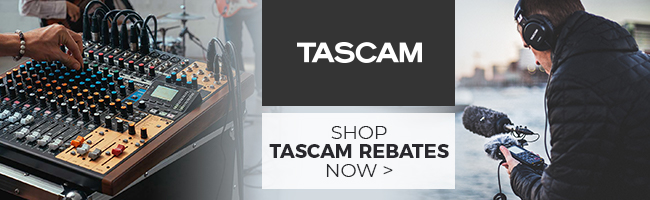 Tascam Banner