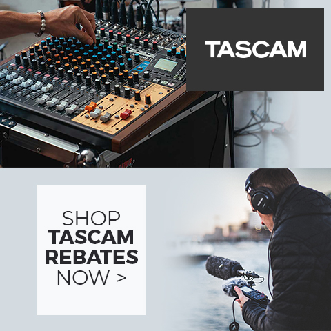 Tascam Banner