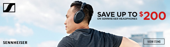 Sennheiser Headphones Banner