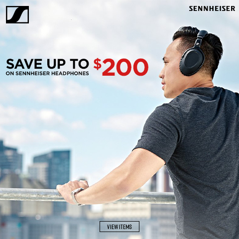 Sennheiser Headphones Banner