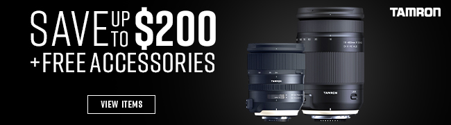 Tamron Banner