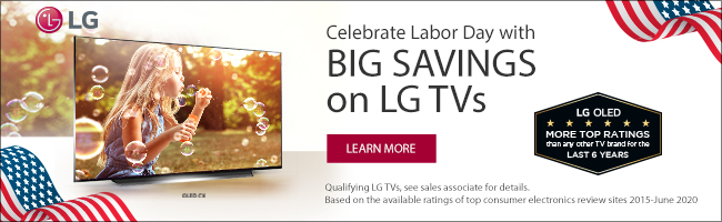 LG TV Rebates Banner