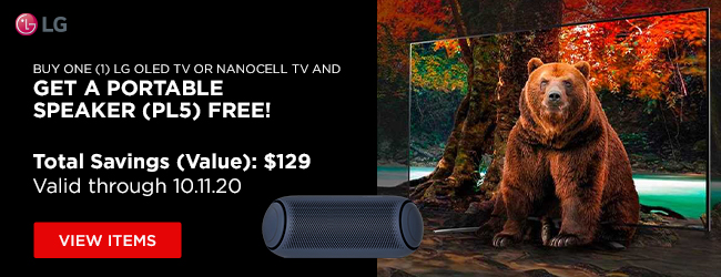 LG OLED TV Banner