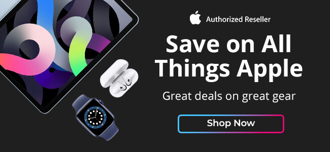 Apple Savings Banner