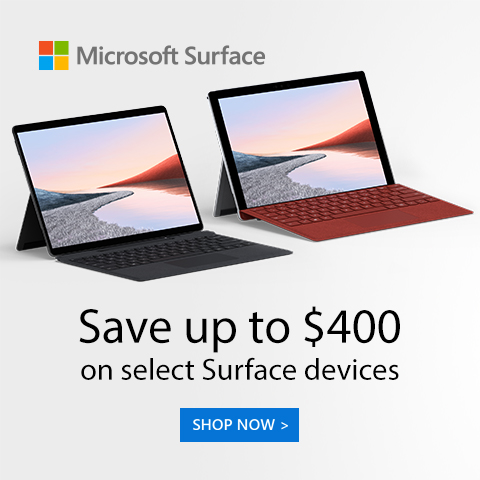 Microsoft Surface Banners