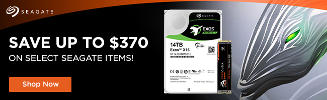 Seagate Rebates Banner