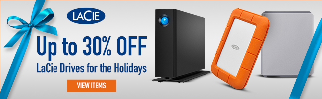 LaCie Holiday Banner