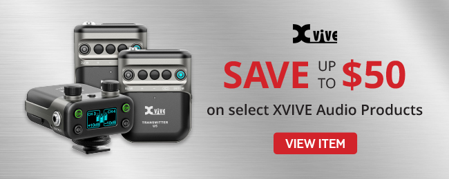 Xvive Audio Banner