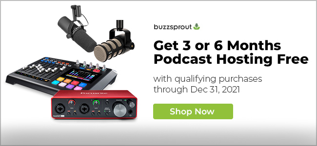 Buzzsprout Banner