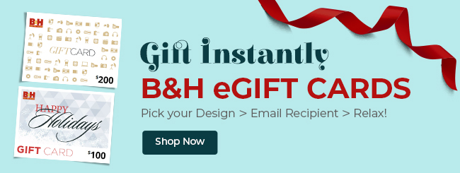 B&H Gift Card Banner