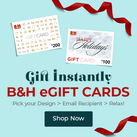 B&H Gift Card Banner