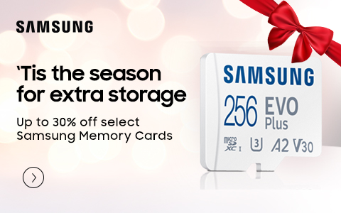 Samsung Memory Cards Banner