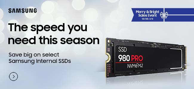 Samsung SSD Banner