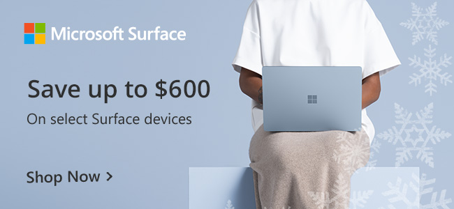 Microsoft Surface Banner