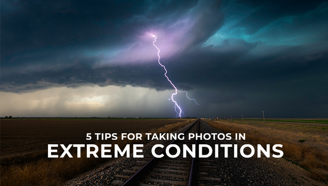 5 Landscape Photography Tips, Extreme Conditions How To