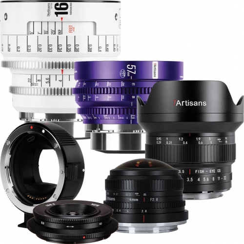 Cine, Mirrorless, Lenses & More