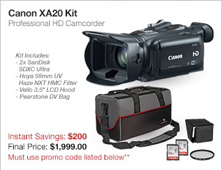 Canon XA20 Kit