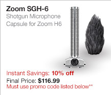 Zoom SGH-6 Microphone