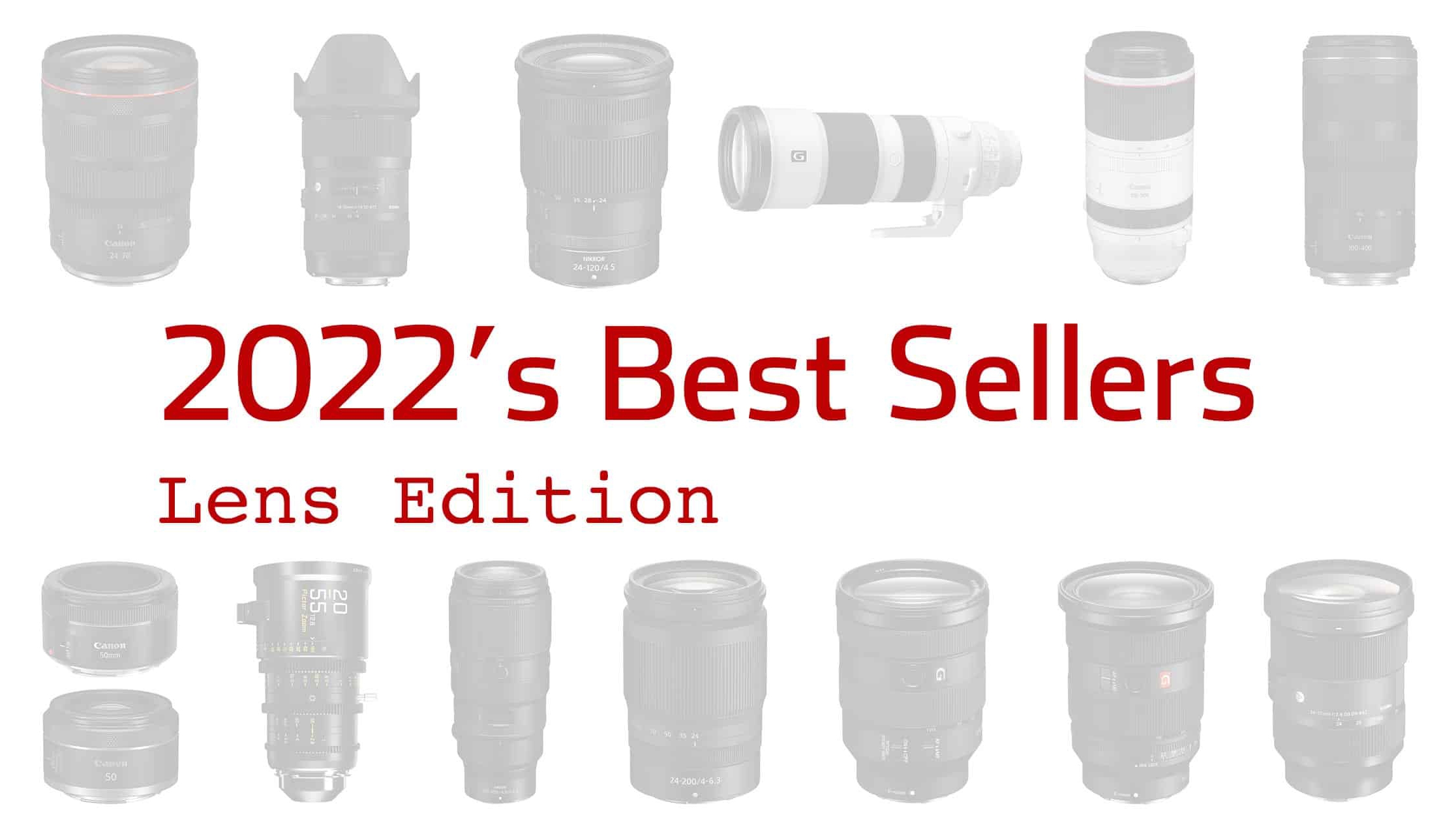 Best Selling Lenses of 2022 — from Shuttermuse