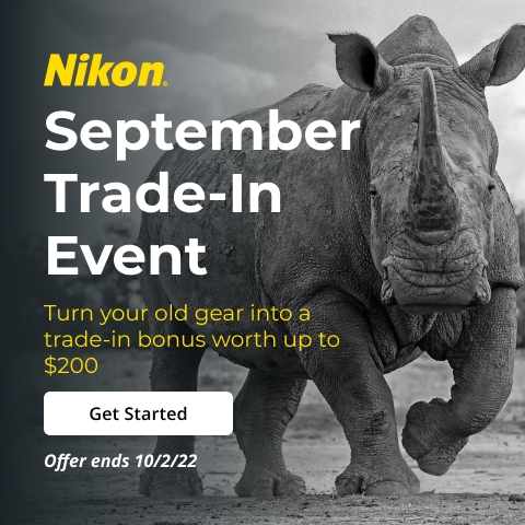 Nikon Z Lens Trade-Up Event Banner