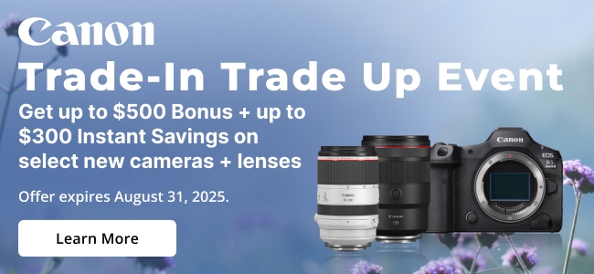 Canon trade in