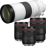 RF USM and VCM Mirrorless System Lenses