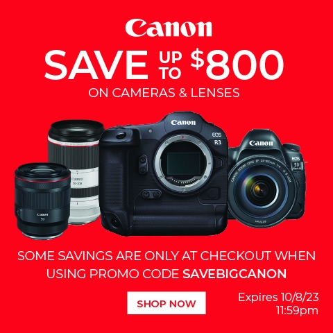 Canon banner