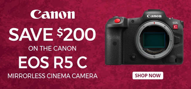Canon Cinema Banner - Not ready yet