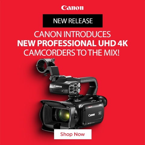 Canon Cinema New Releases Banner