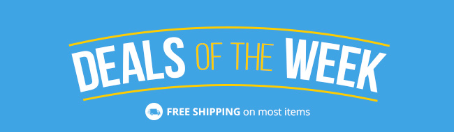 Deals of The Week + Free Shipping on most items