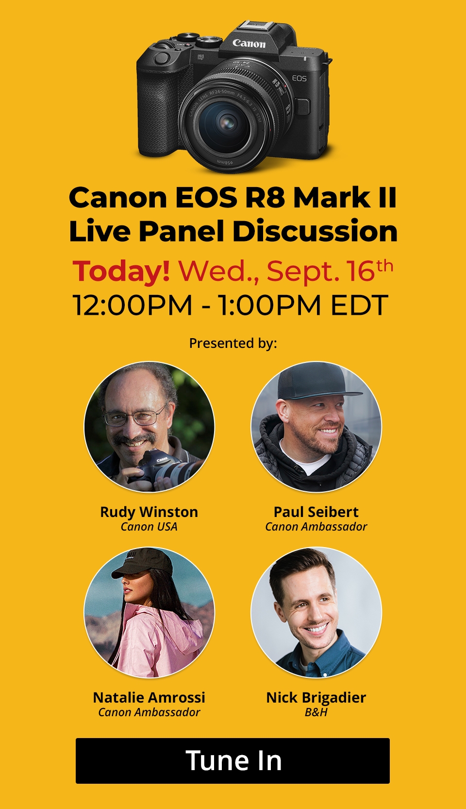 canon live stream 9-16