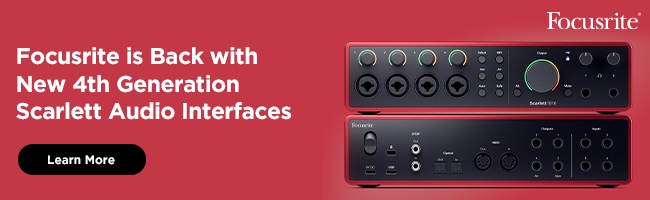 Focusrite Banner 10-2