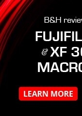 FUJIFILM X-T5 and XF 30mm Macro Lens Banner - Learn More