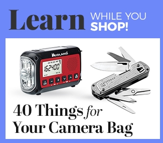 40 Things You Didn't Know You Needed in your Camera Bag