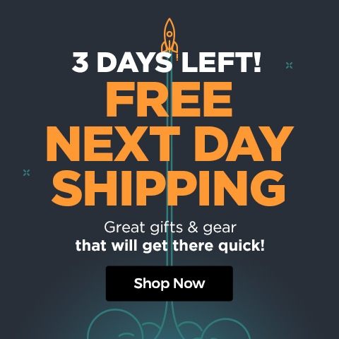 Free Next Day Shipping - 3 Days Left Banner